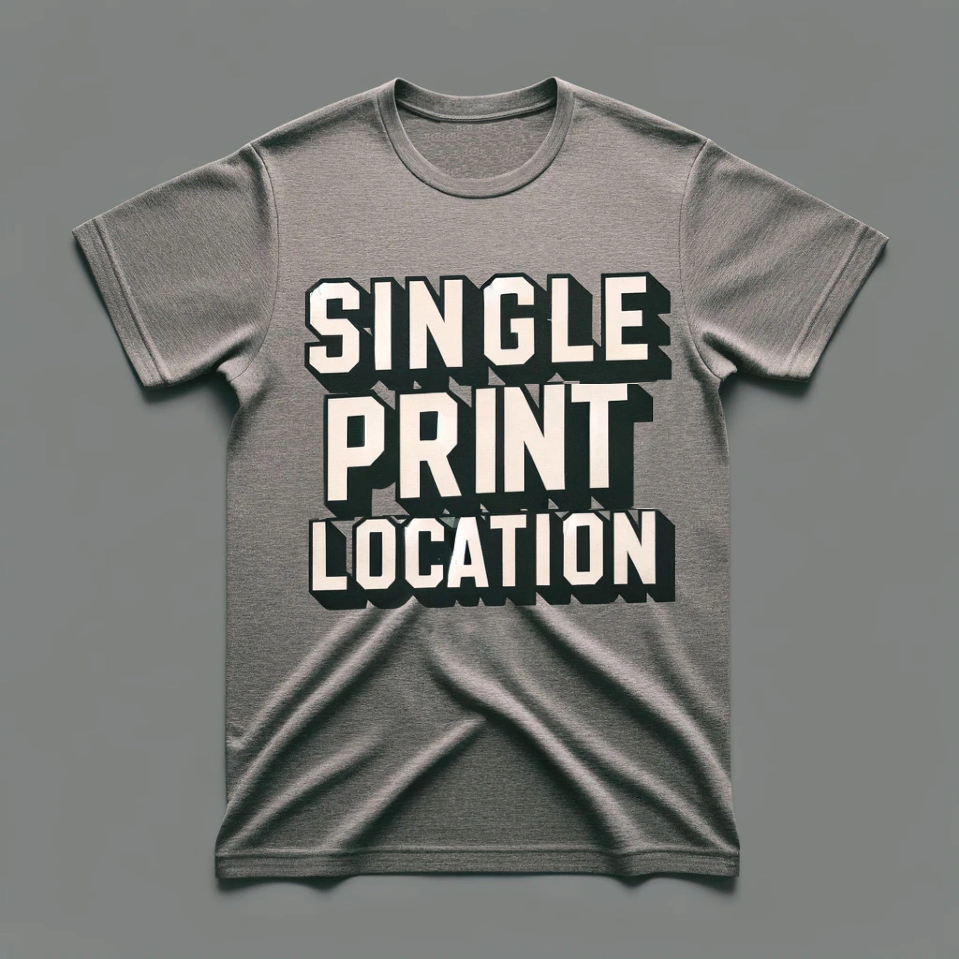 One (1) Print Location