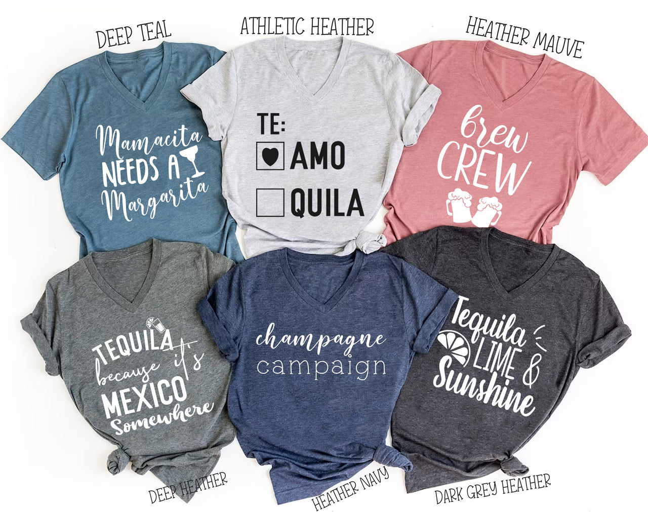 Alcohol Theme (V-Neck)