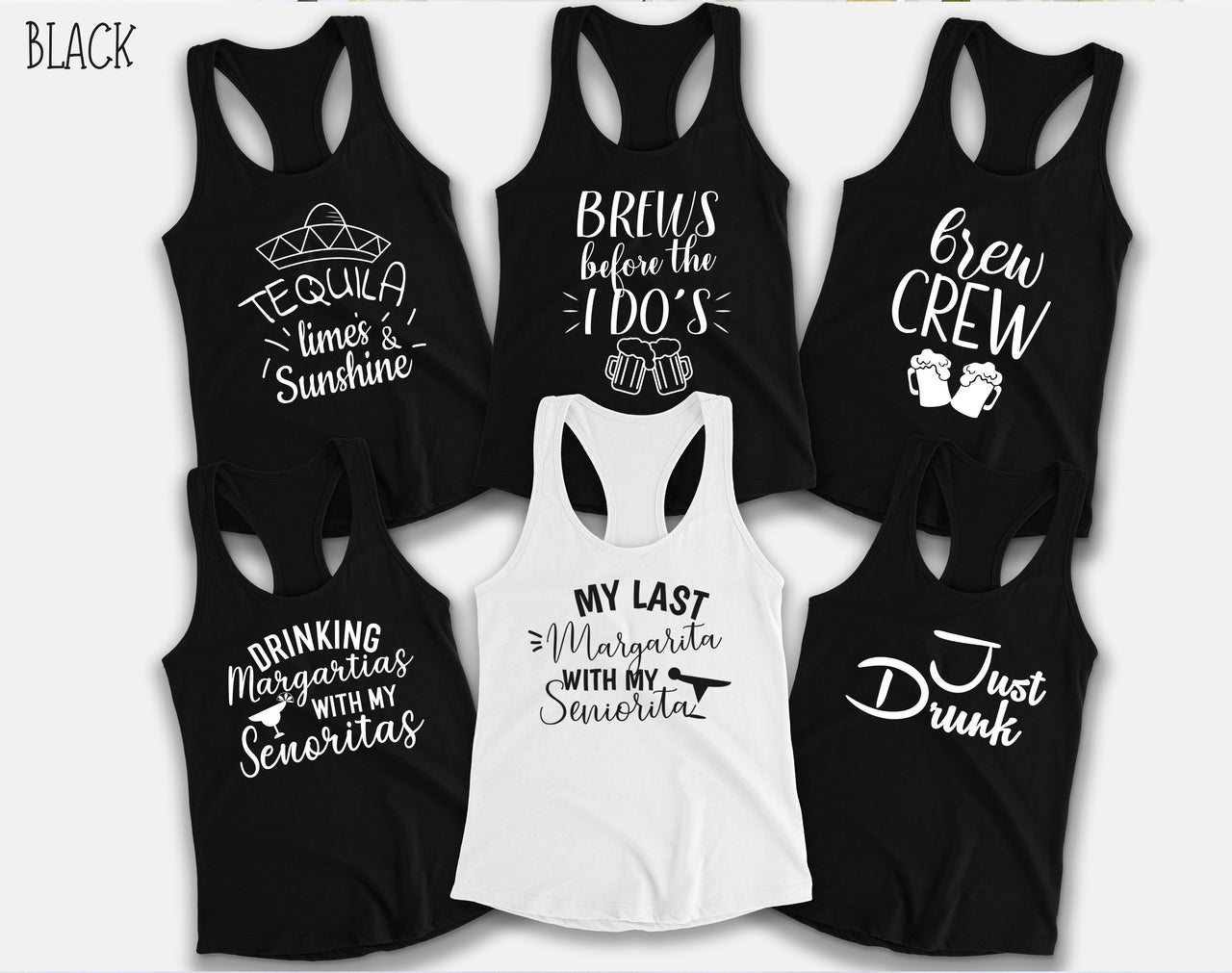 Alcohol Theme (Tank Top)
